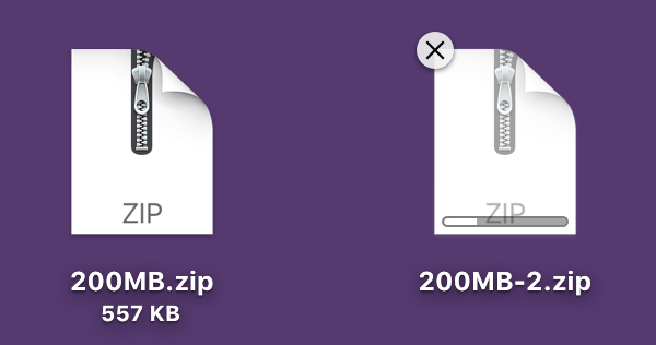 Greyed out files in Finder