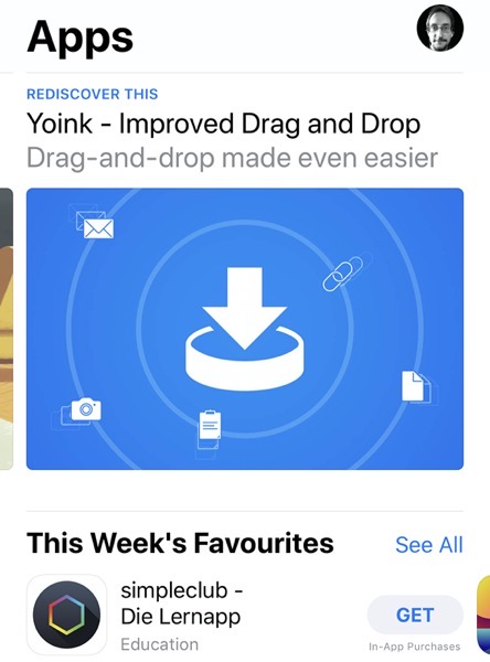 free for apple download Yoink